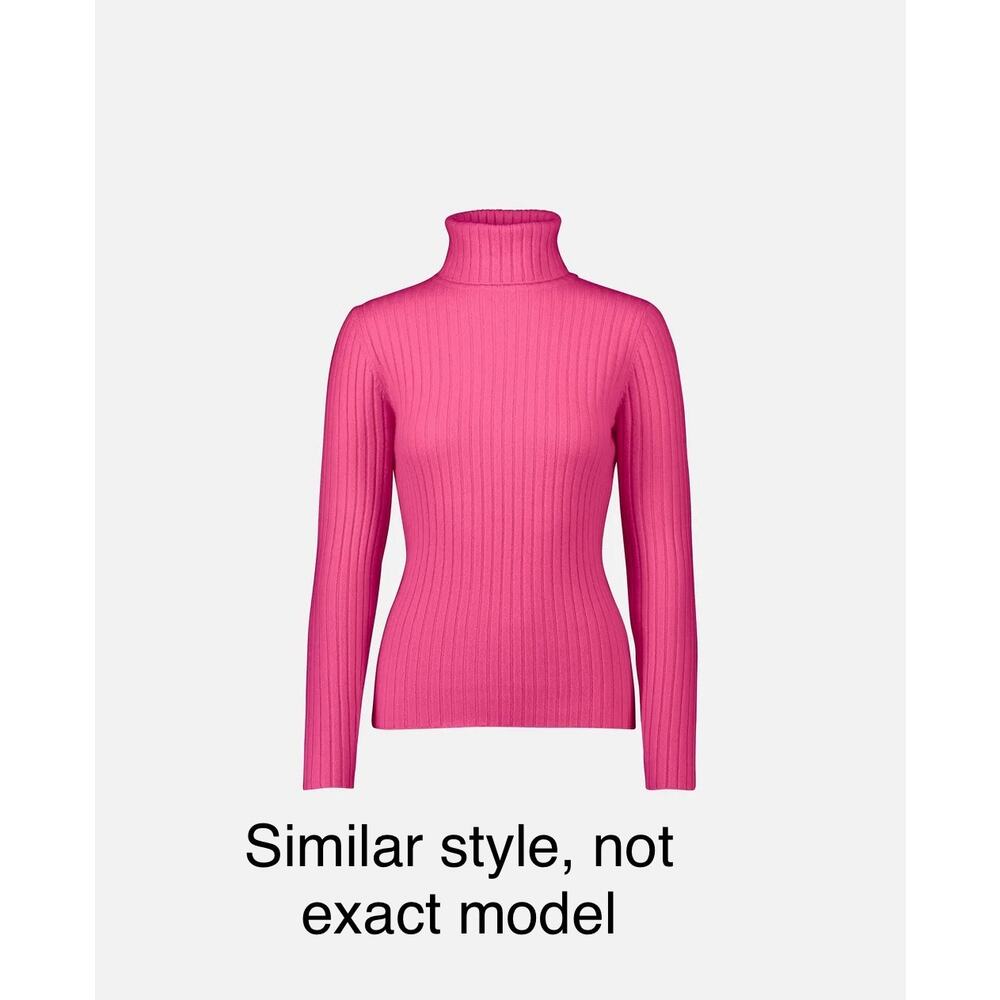 Allude Rose Pink Cashmere blend  Sweater Slim Fit Luxury Knit Top Size XS